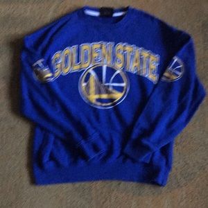 Golden state warriors unisex adult small sweatshir